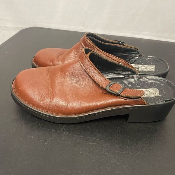 Josef Siebel Air Massage Leather Clogs - Picture 1 of 5